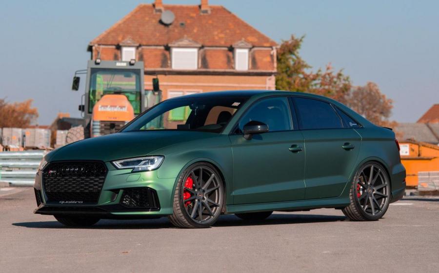 Audi RS3 Sedan on Vossen Wheels (VPS-301) '2018